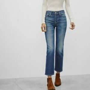 Aritzia The Castings High Rise cropped jeans